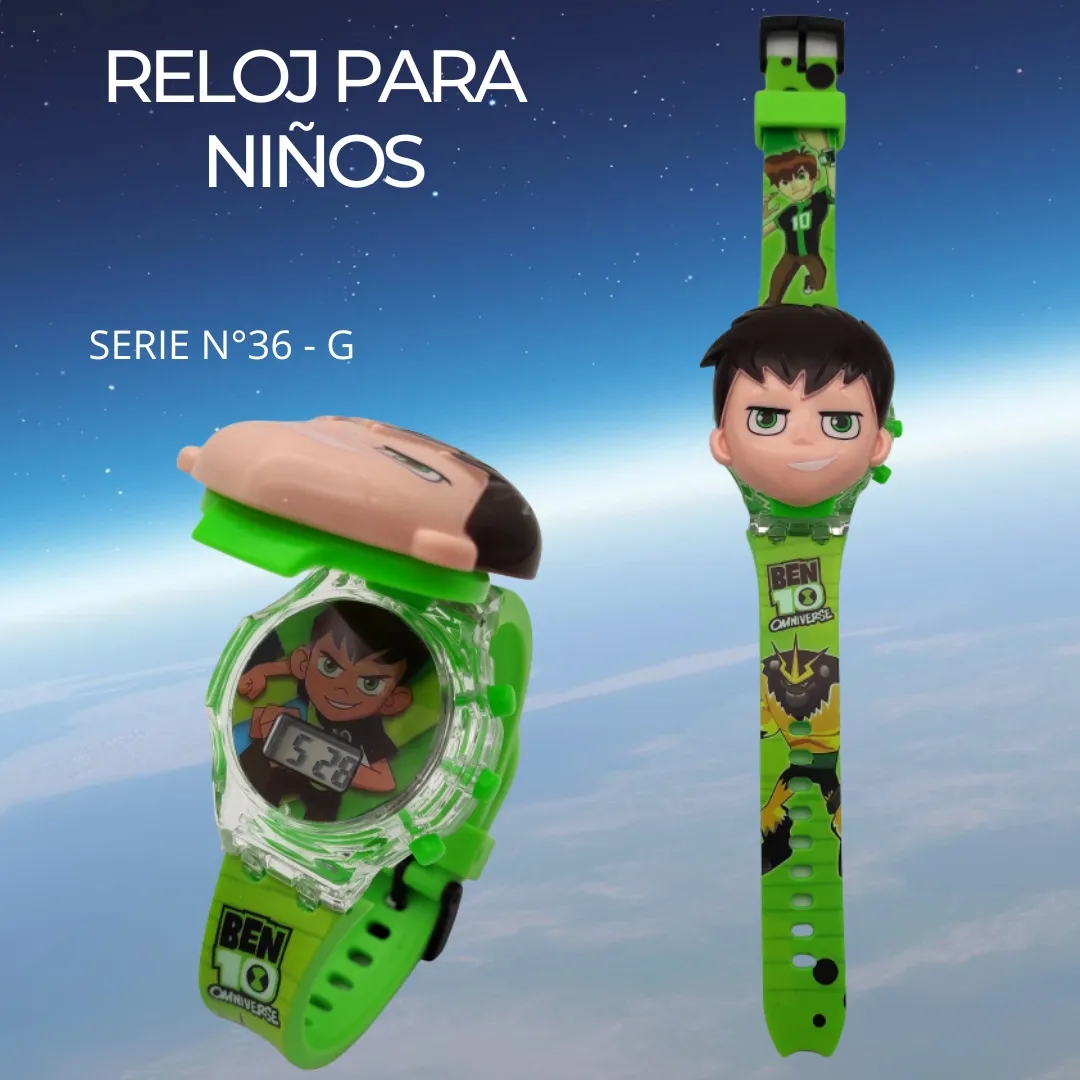 RELOJ PARA NIÑOS Y NIÑAS (Nº36) - Imagen 2