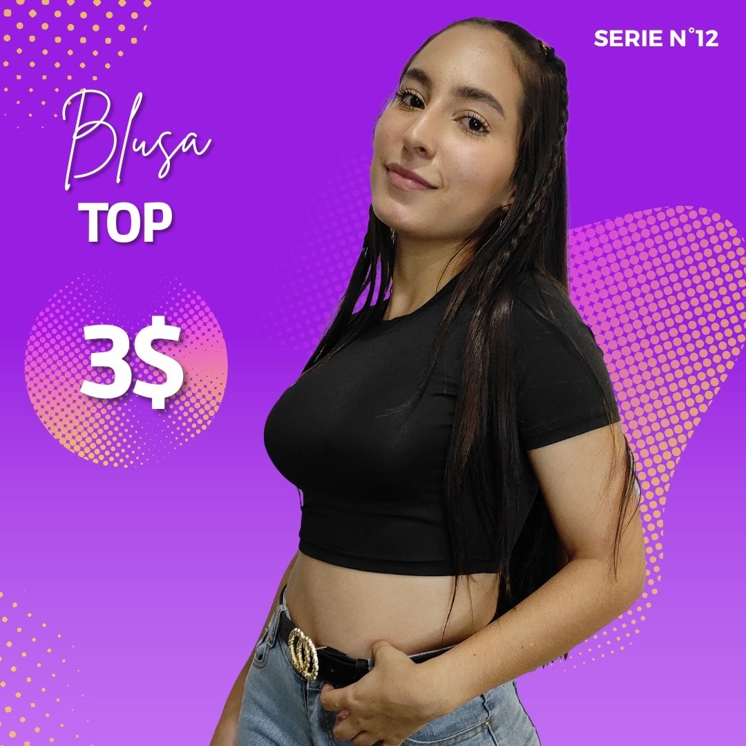 BLUSA TOP Nº12