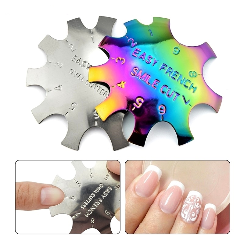MOLDE DE METAL PARA UÑAS - Imagen 4
