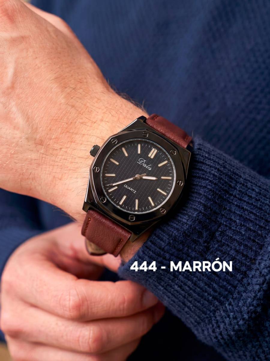 RELOJ N°444 MARRON