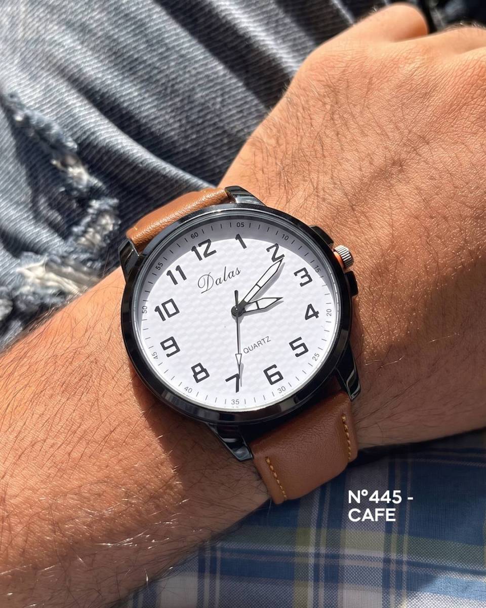 RELOJ N°445 CAFE